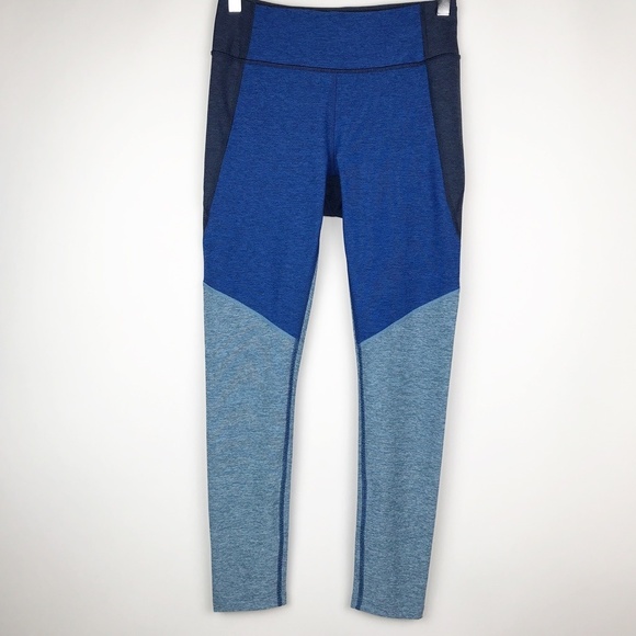 Outdoor Voices Pants - Outdoor Voices 7/8 Tri-Toned Color Block Leggings